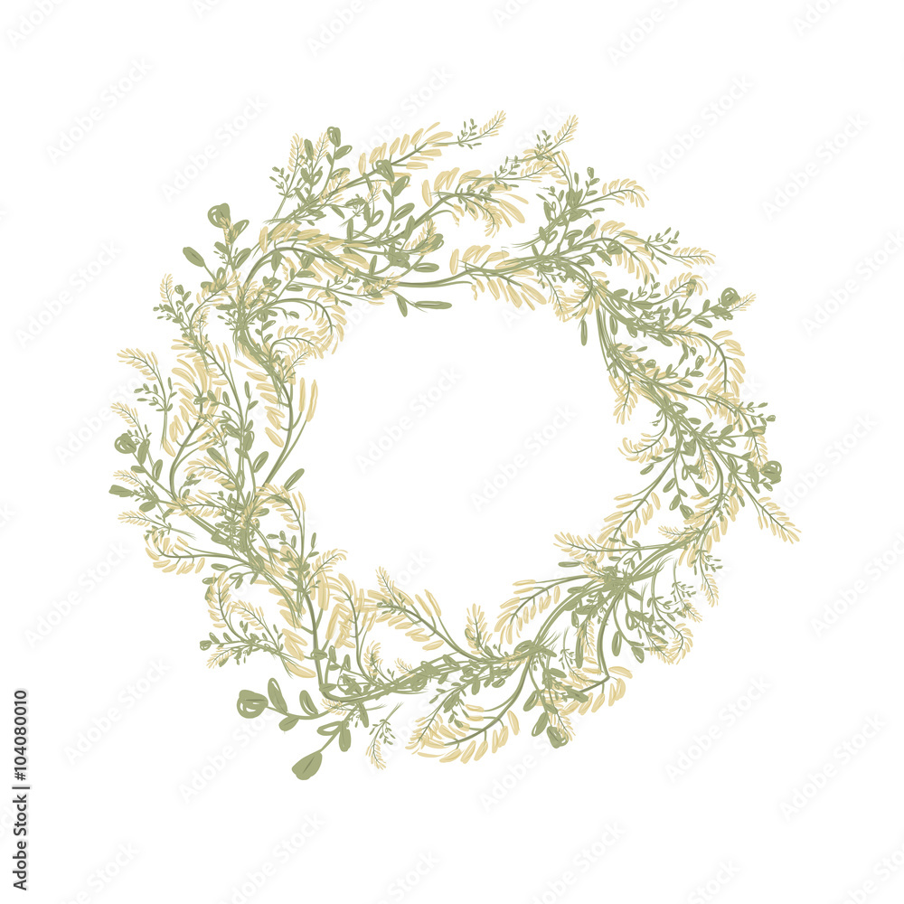 Spring floral frame for your design Spring floral frame for your design
