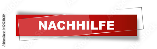 Button | Schild | Nachhilfe