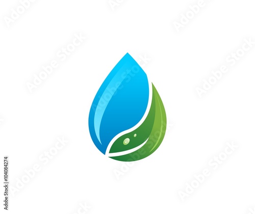 Drop leaf logo