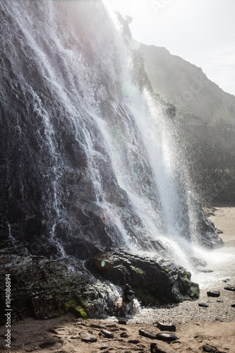 Fototapeta Naklejka Na Ścianę i Meble -  Alomere Waterfall in California