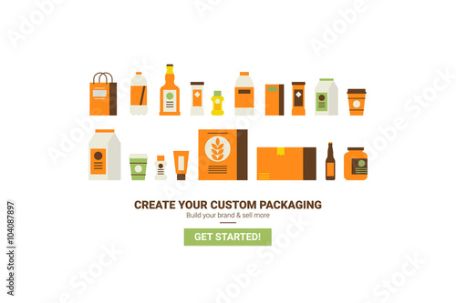 Custom packaging concept