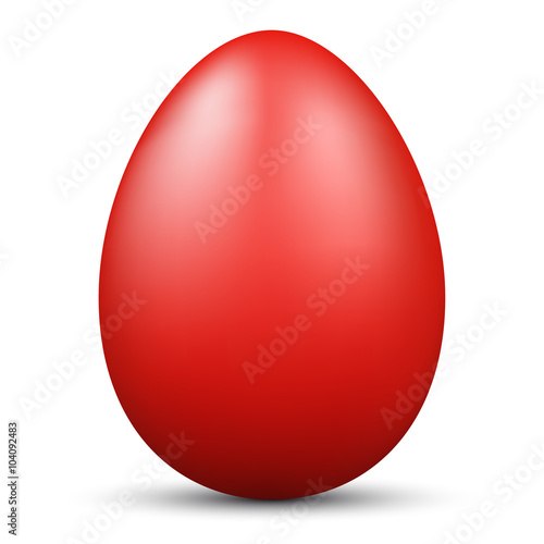 rotes Osterei