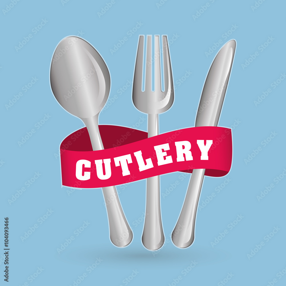 Fototapeta premium Kitchen icon design 