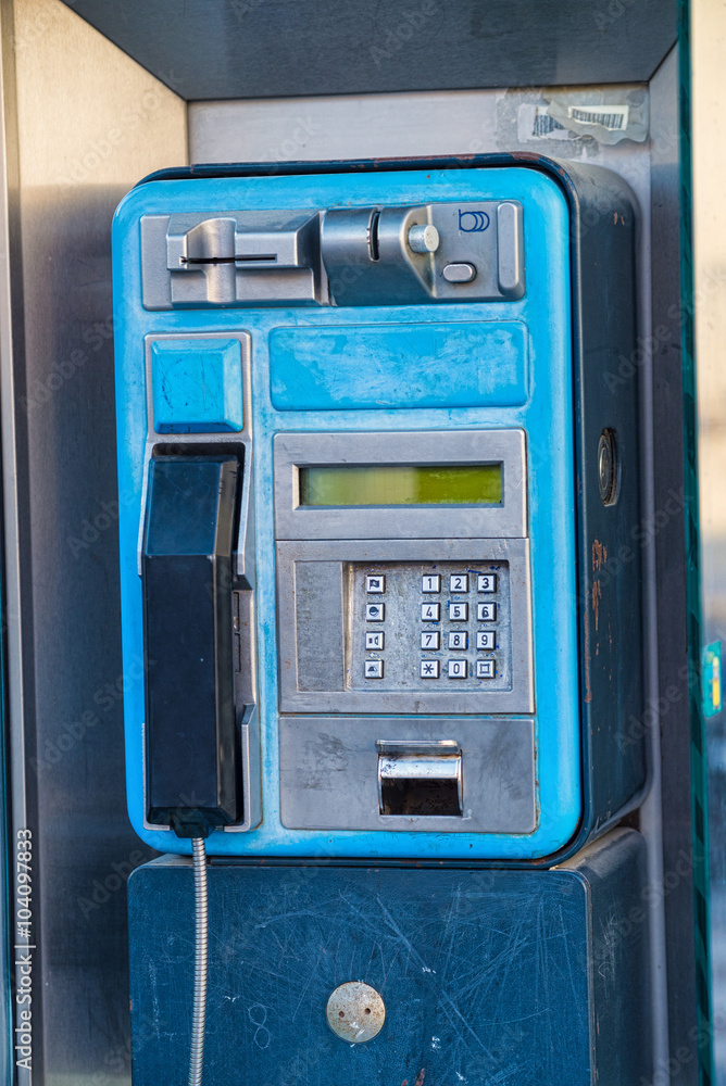 Old public phone Old public phone
