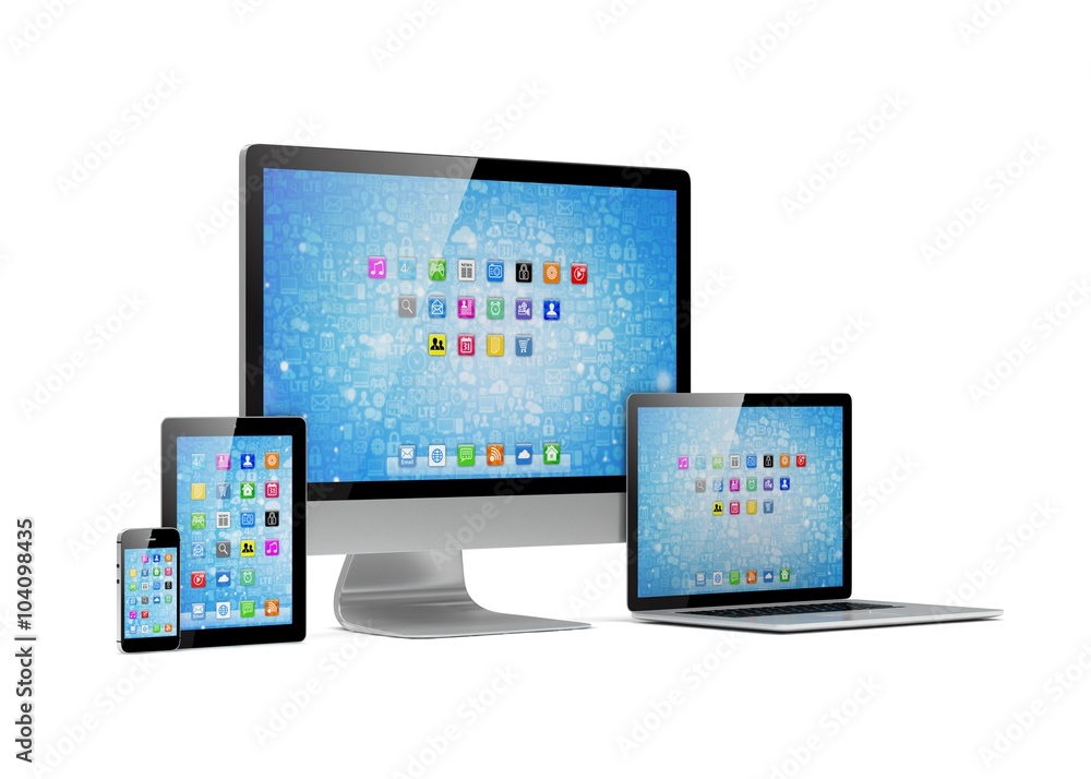 Ultimate web design, laptop, smartphone, tablet, computer, display Ultimate web design, laptop, smartphone, tablet, computer, display