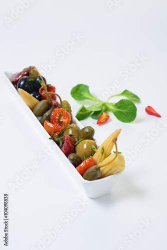 pickled vegetables in the UZG dish
