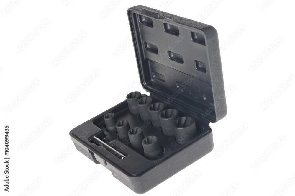 toolbox isolated on white