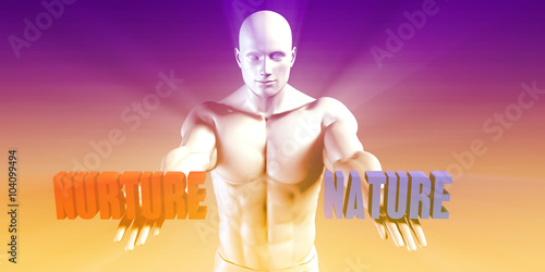 Canvas-taulu Nature or Nurture