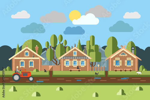 Village scene 1