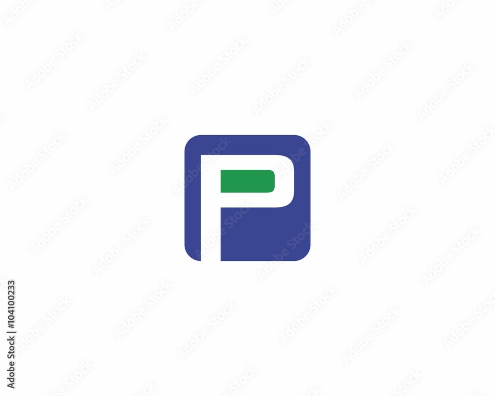 P Letter Logo P Letter Logo