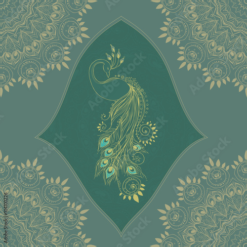 Beautiful card vector