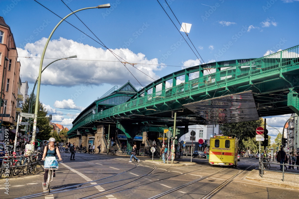 Fototapeta premium Berlin Schönhauser Allee
