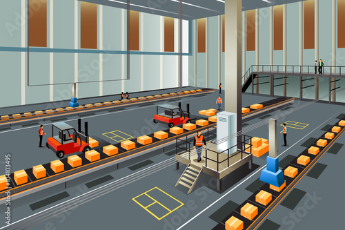 People Working in a Warehouse