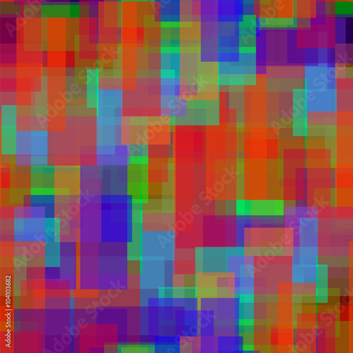 Seamless abstract color squares 2