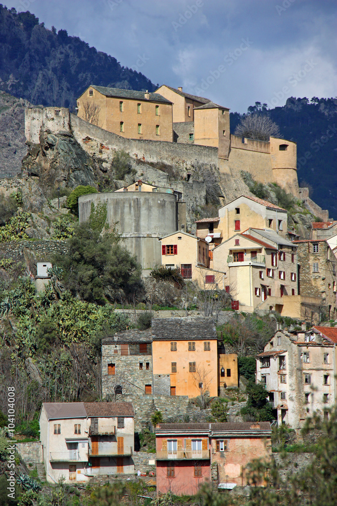 Corse, la citadelle génoise de Corte