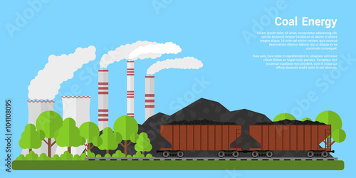 Coal energy banner