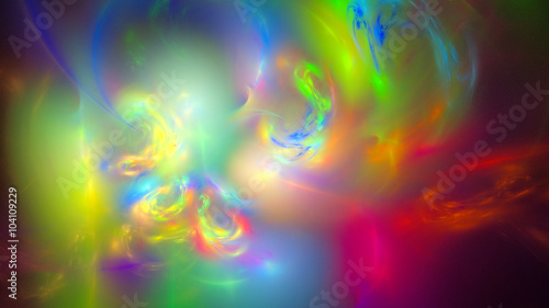 Misty distant cosmic galaxy. Colored smoke. Abstract image. Mysterious psychedelic relaxation wallpape. Sacred geometry. Fractal Wallpaper pattern desktop. Digital artwork creative graphic design.
