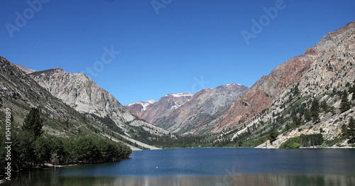 Fototapeta Naklejka Na Ścianę i Meble -  The Rocky Mountains of southwestern Colorado are set against imposing skies.