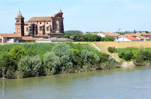 Fototapeta Italien, Revere, Chiesa parrocchiale della Beata Vergine Maria