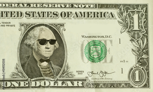 Hipster Nerd George Washington