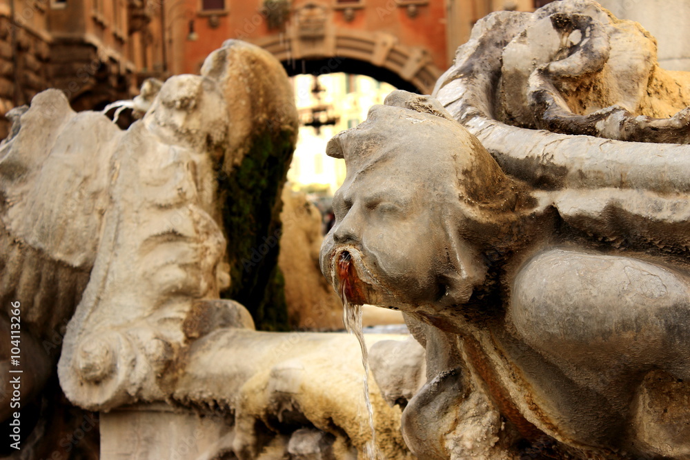 Fontana delle Rane - Piazza Mincio,  Quartiere Coppedè, Rome