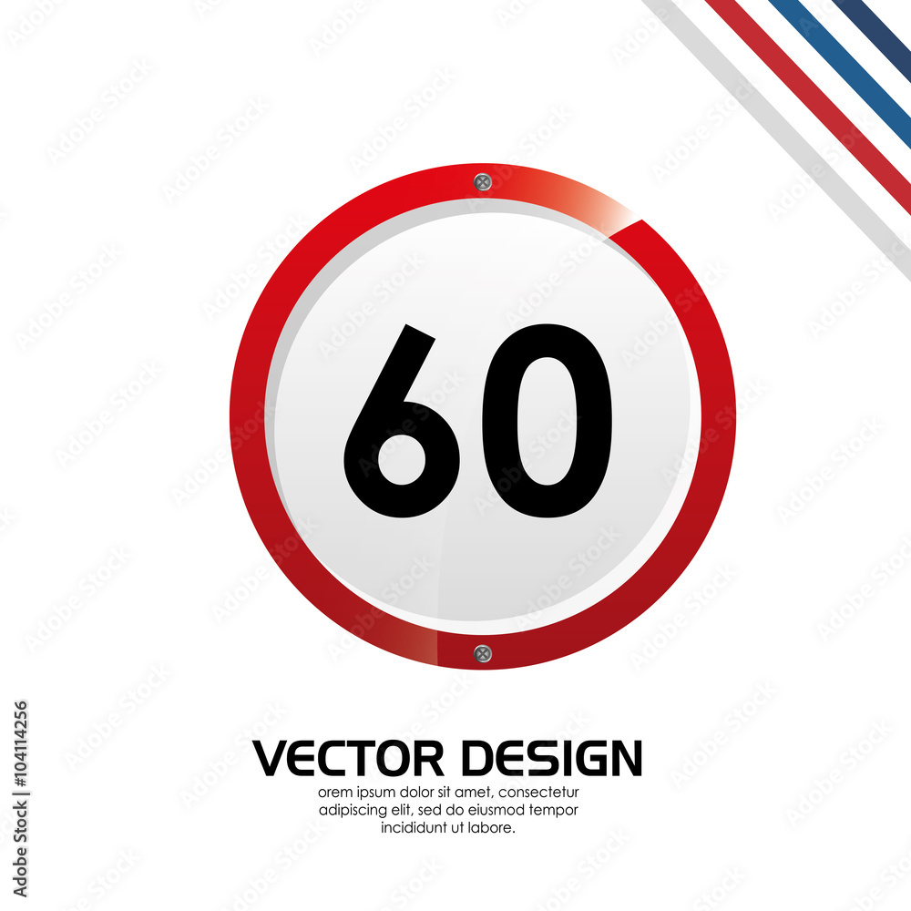 Obraz premium traffic signal design 