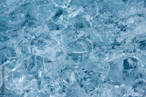 Abstract texture of ice