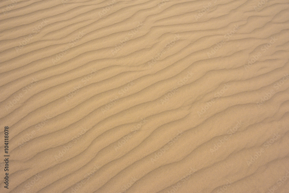 sand waves pattern in the desert. ground wave sand waves pattern in the desert. ground wave
