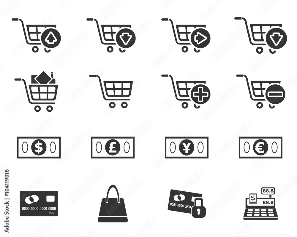 marketing and e-commerce icon set marketing and e-commerce icon set