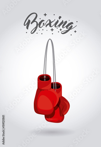 boxing sport design 