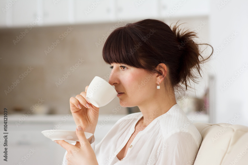 Woman in home