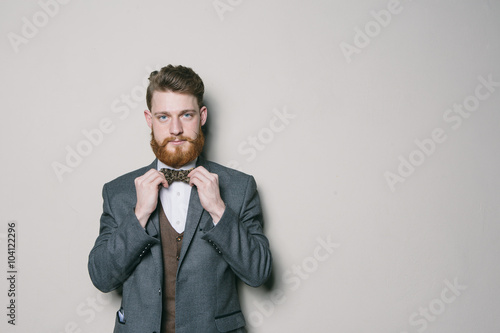 Portrait of a gentleman in studio photo