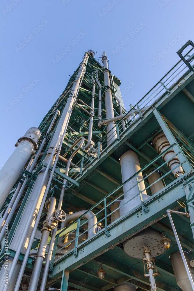 old industrial structure to produce fuel refinery old industrial structure to produce fuel refinery