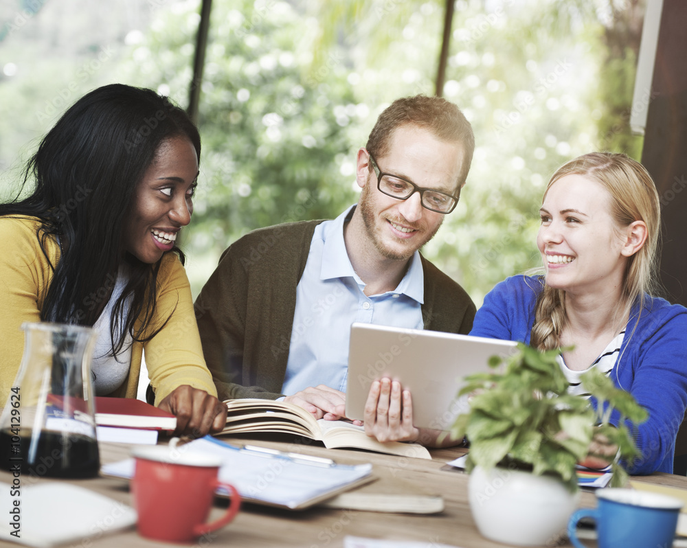People Meeting Communication Corporate Teamwork Concept People Meeting Communication Corporate Teamwork Concept