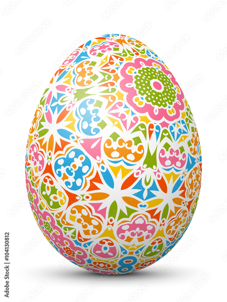 3D Vektor Osterei mit abstraktem Muster. Bunte Formen und Strukturen. Fröhliche Farben - Frühling und Ostern. Isoliert auf weißem Hintergrund. Easter Egg with Abstract Pattern - Bright and Colorful. 3D Vektor Osterei mit abstraktem Muster. Bunte Formen und Strukturen. Fröhliche Farben - Frühling und Ostern. Isoliert auf weißem Hintergrund. Easter Egg with Abstract Pattern - Bright and Colorful.