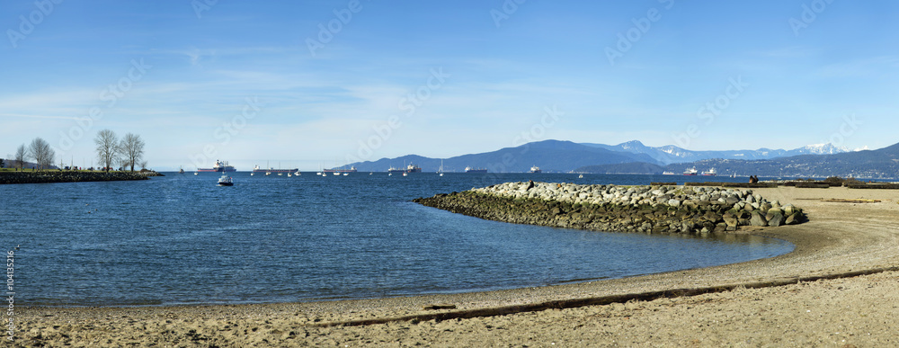 English bay in Vancouver