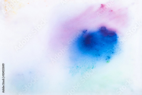 Abstract watercolor background. © noppanun