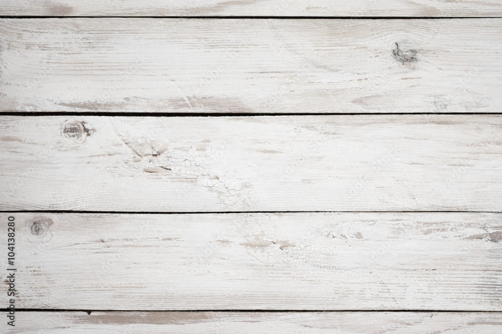 Obraz premium White painted wood texture