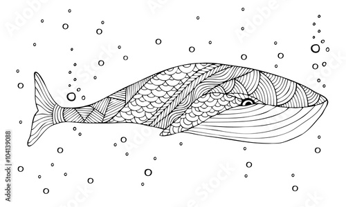 Adult coloring book page