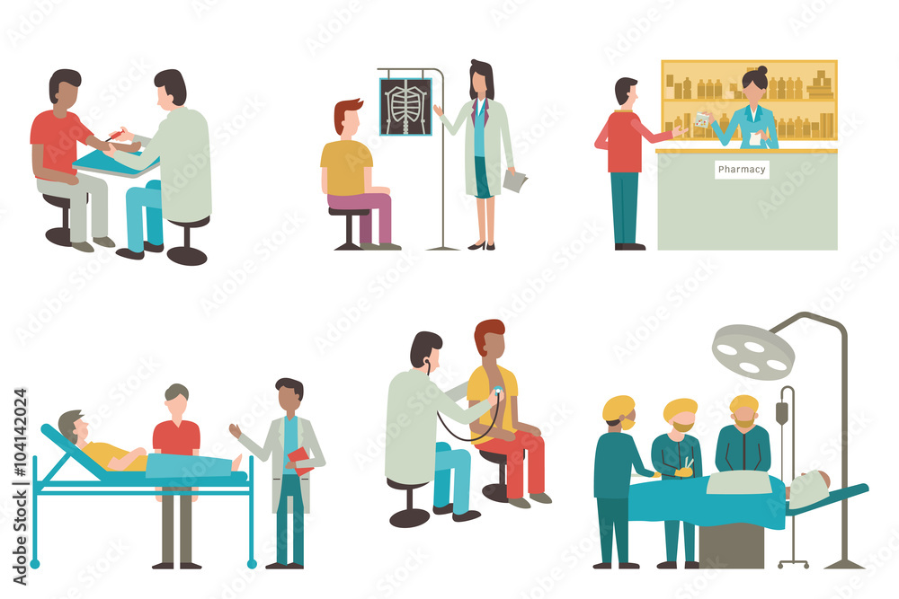 Health care set Health care set