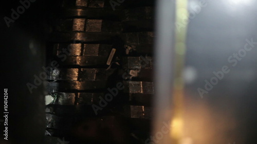 Shredding hard drives for data destruction