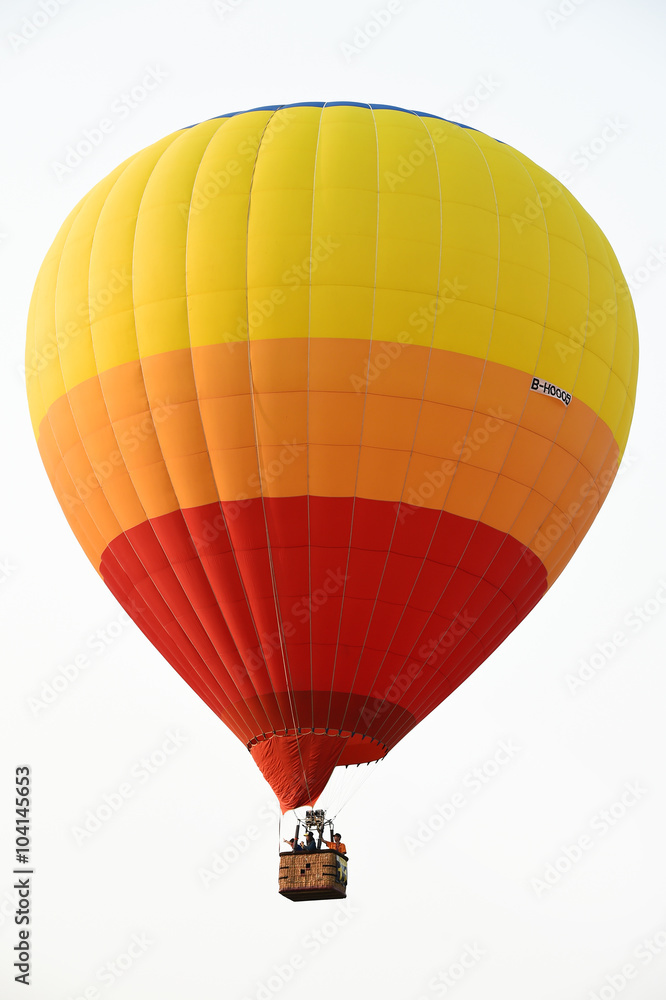 Fototapeta premium CHIANG RAI, THAILAND FEBRUARY 13, 2016:Singha Park International Balloon Fiesta 2016, take place between February 10th and 14th at Singha Park ,Chiang Rai province ,Thailand.