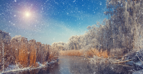 fantastic winter landscape