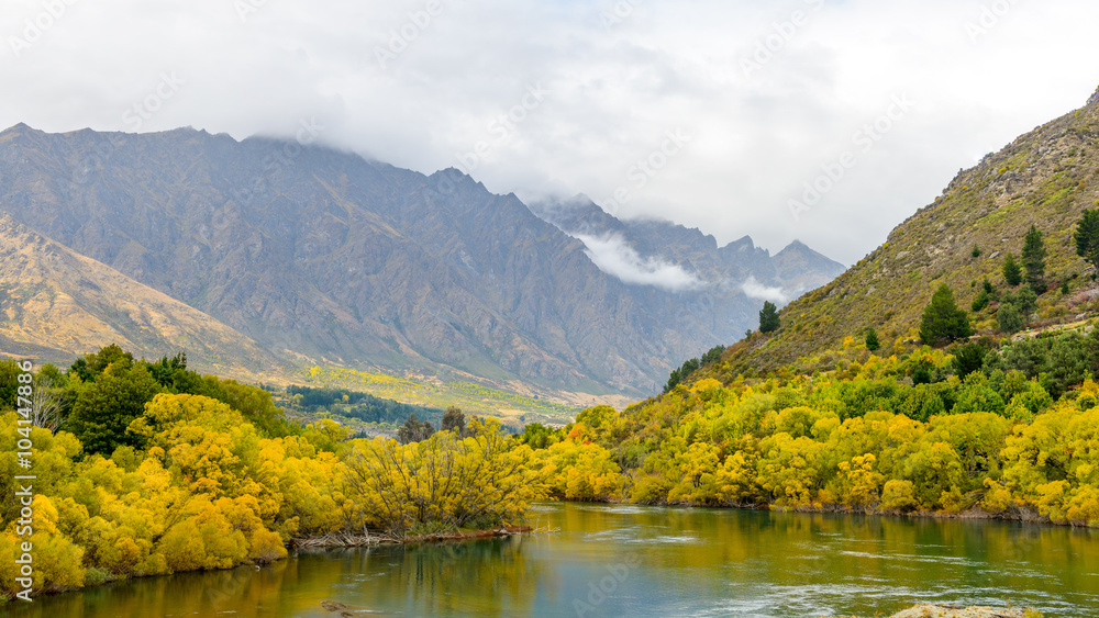 Naklejka premium New Zealand Landscape