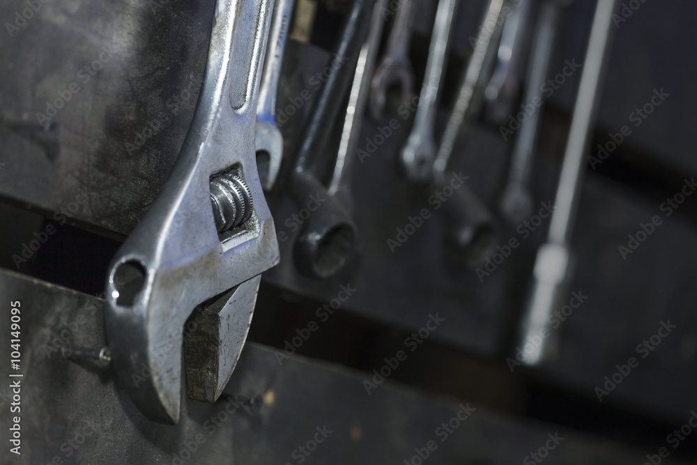 Many wrenchs Many wrenchs