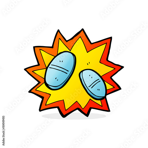cartoon painkillers