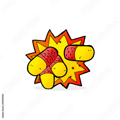 cartoon painkillers