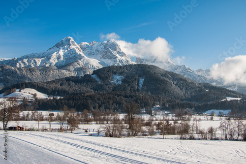 Berge im Winter, Steinernes Meer Saalfelden