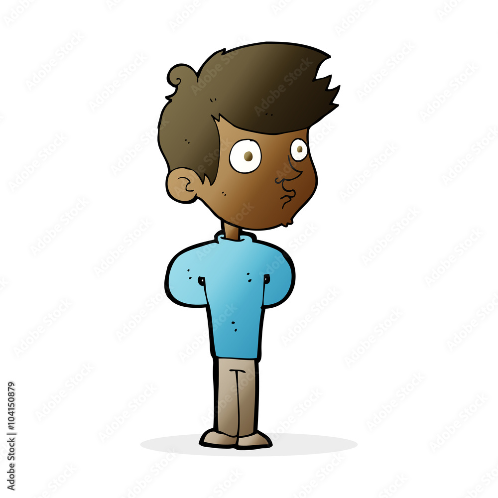 cartoon boy staring cartoon boy staring