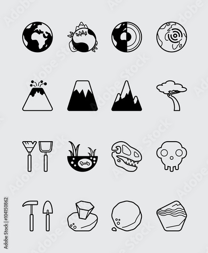 Science icons